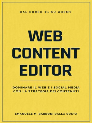 cover image of Web Content Editor
